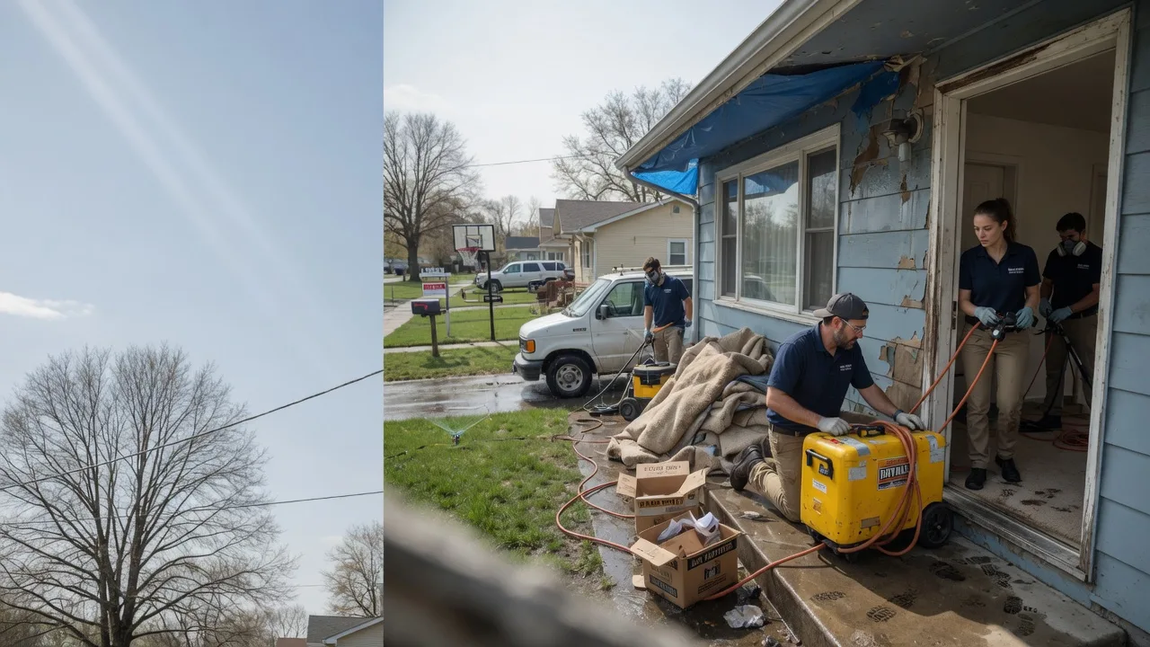 Basement Flood Cleanup in Beeler, KS near me